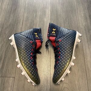 NEW Under Armour Highlight MC LE USA Football Cleats Men's Size 12 3025740-100
